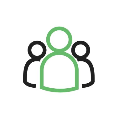 Subscribers, followers, users icon