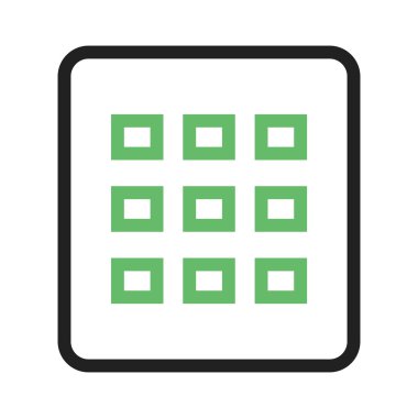 Kılavuz görünümü, dokunmatik simgesi