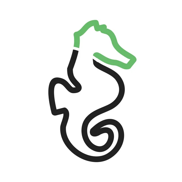 Seahorse, sea, travel icon — Stock vektor