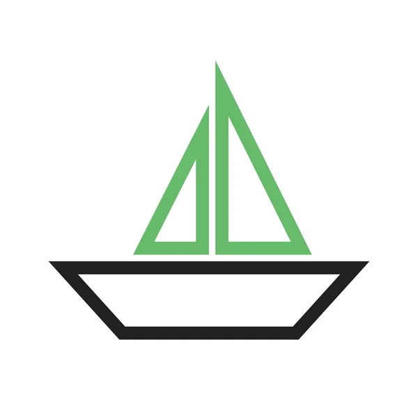 Boat, Yacht icon — Stok Vektör