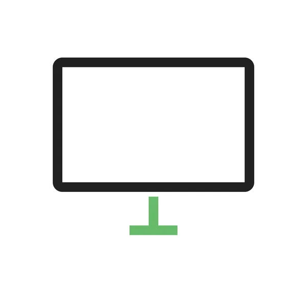 Computer LCD, monitor icon — Wektor stockowy