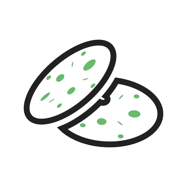 Cookies, biscuits icon — Stock vektor