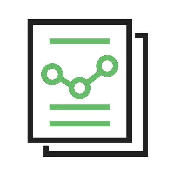 Relatórios, gráfico, gráfico ícone gráficos —  Vetores de Stock