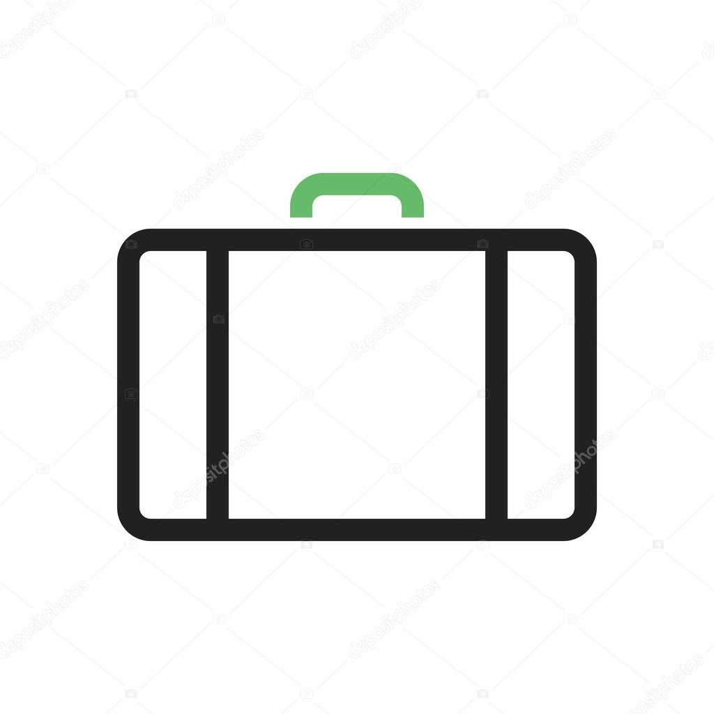 Suitcase, luggage icon