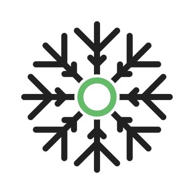Snowflake, Christmas icon