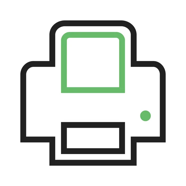 Tiskárna, office ikonu — Stockový vektor