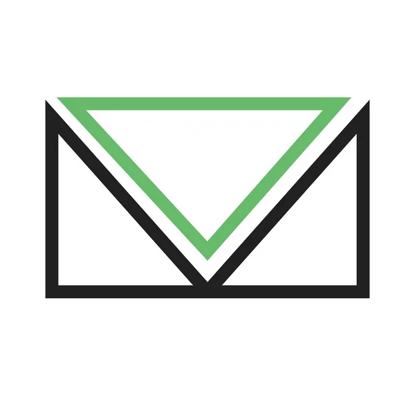 Mensagem, ícone de correio — Vetor de Stock