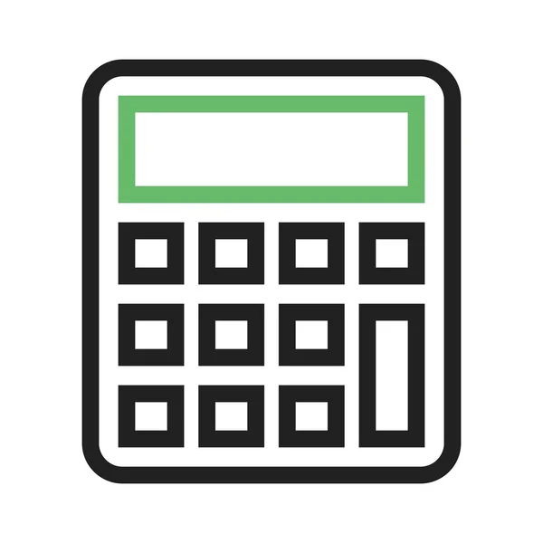 Calculadora, icono contable — Vector de stock