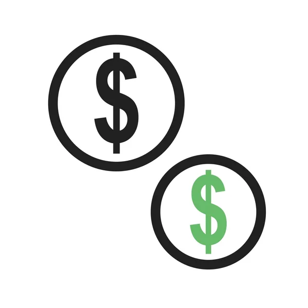 Currency, money icon — Stockvector