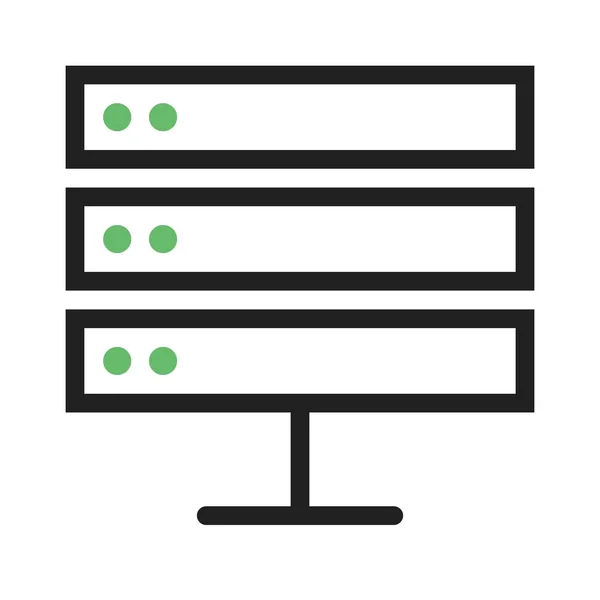Data Server, information icon — Wektor stockowy