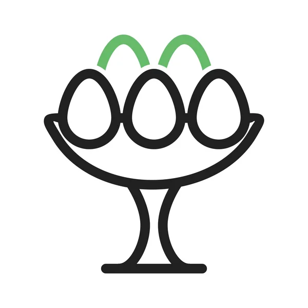 Eggs Holder, Easter icon — Stock vektor