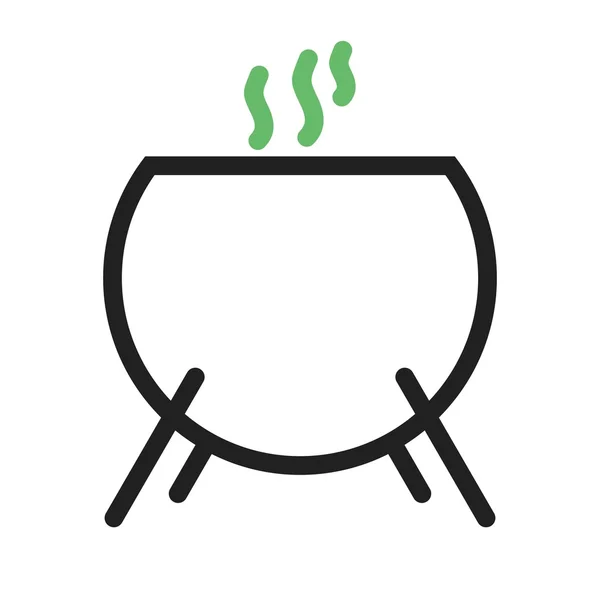 Cauldron, witchcraft icon — Διανυσματικό Αρχείο