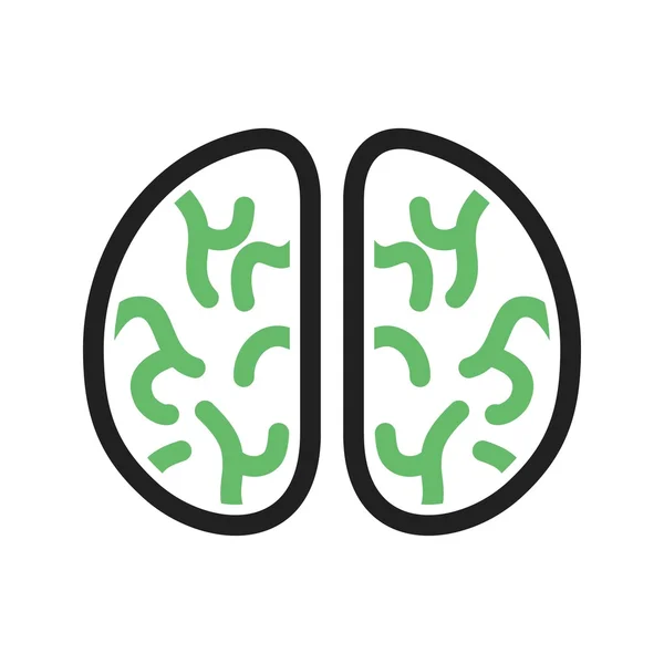 Brain, Head icon — Stok Vektör