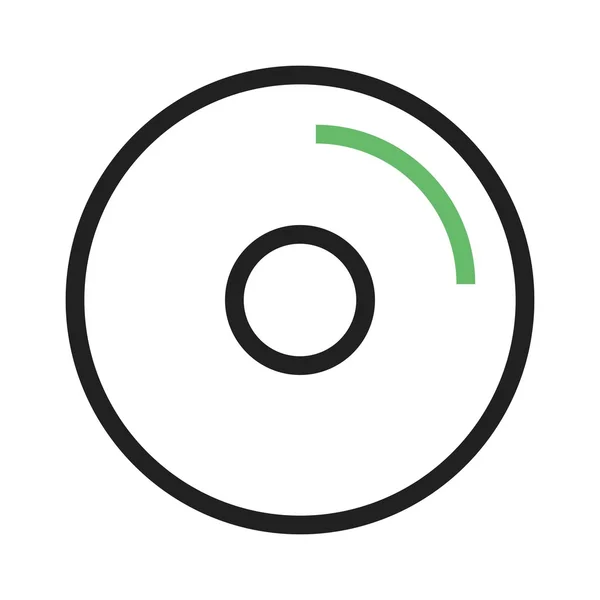 CD, Disk icon — Wektor stockowy