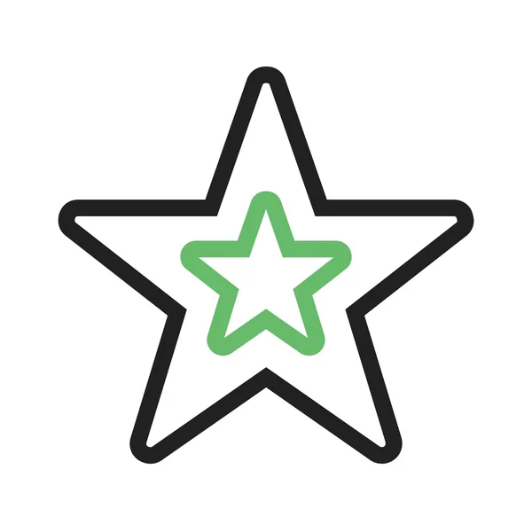 Favorito, ícone da estrela — Vetor de Stock