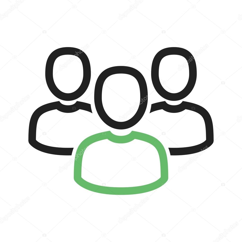 Clients, users icon