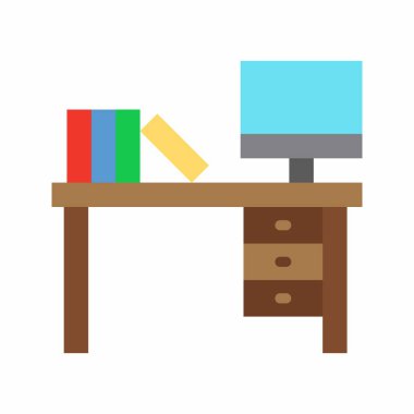 Çalışma alanı setupicon vektör resmi. Mobil uygulamalar, web uygulamaları ve yazdırma ortamları için elverişli.