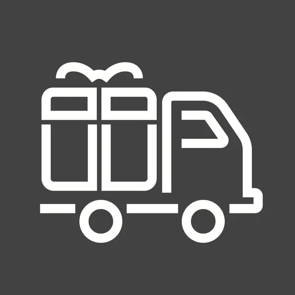 Camion de livraison — Image vectorielle
