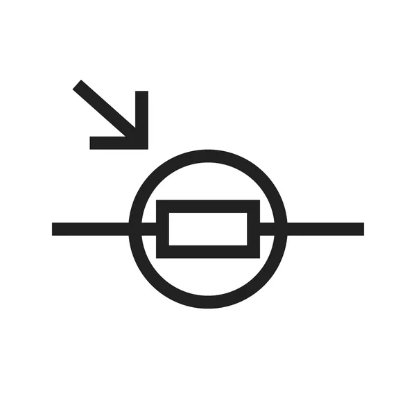 Resistencia dependiente de la luz — Archivo Imágenes Vectoriales