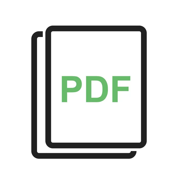 Bild als pdf — Stockvektor