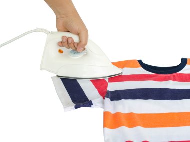 El ve giysileri ile Buharlı Ütü