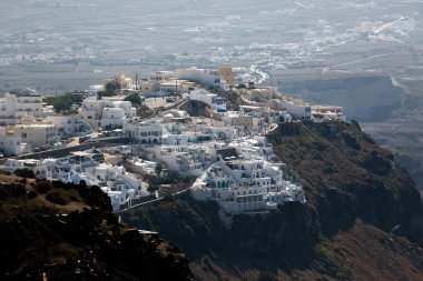 Santorini egzotik küçük kasaba