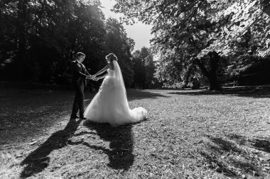 Dans romantik masal yeni evliler