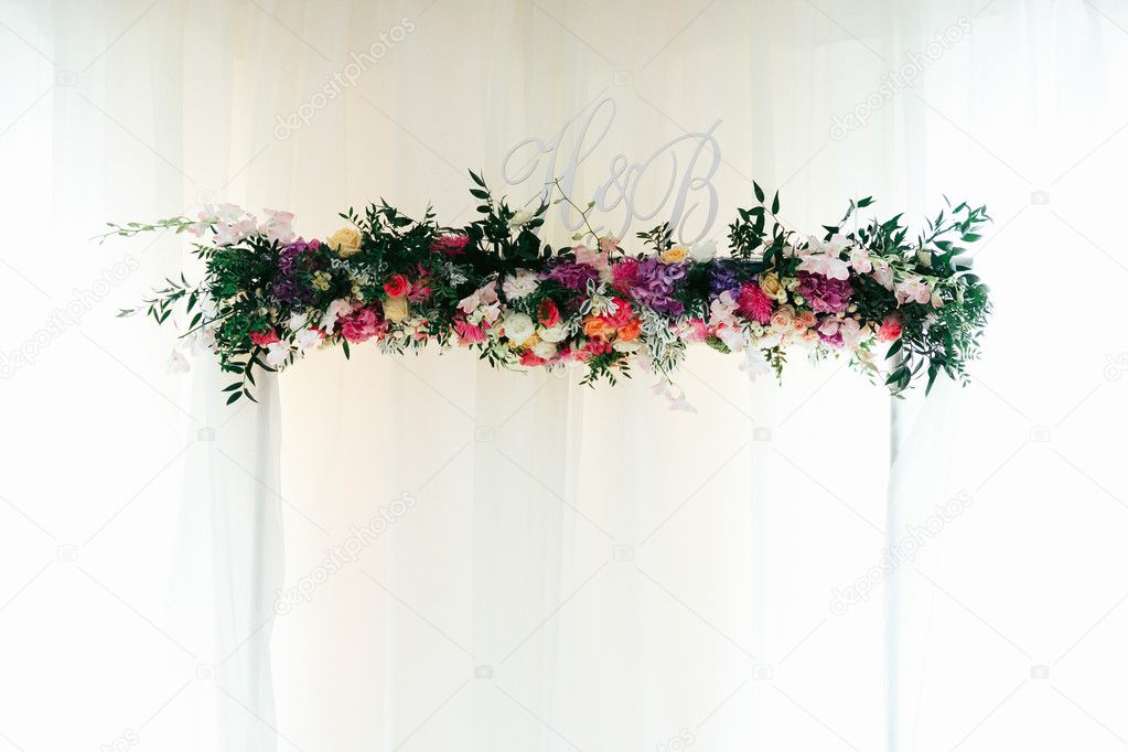 Elegant Vintage Wedding Aisle Stock Photo C Olexiysyrotkin