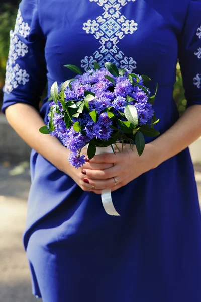 Bouquet et décor de mariage — Photo