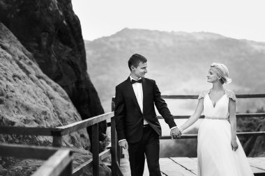 Arka planda düğün birkaç köprü