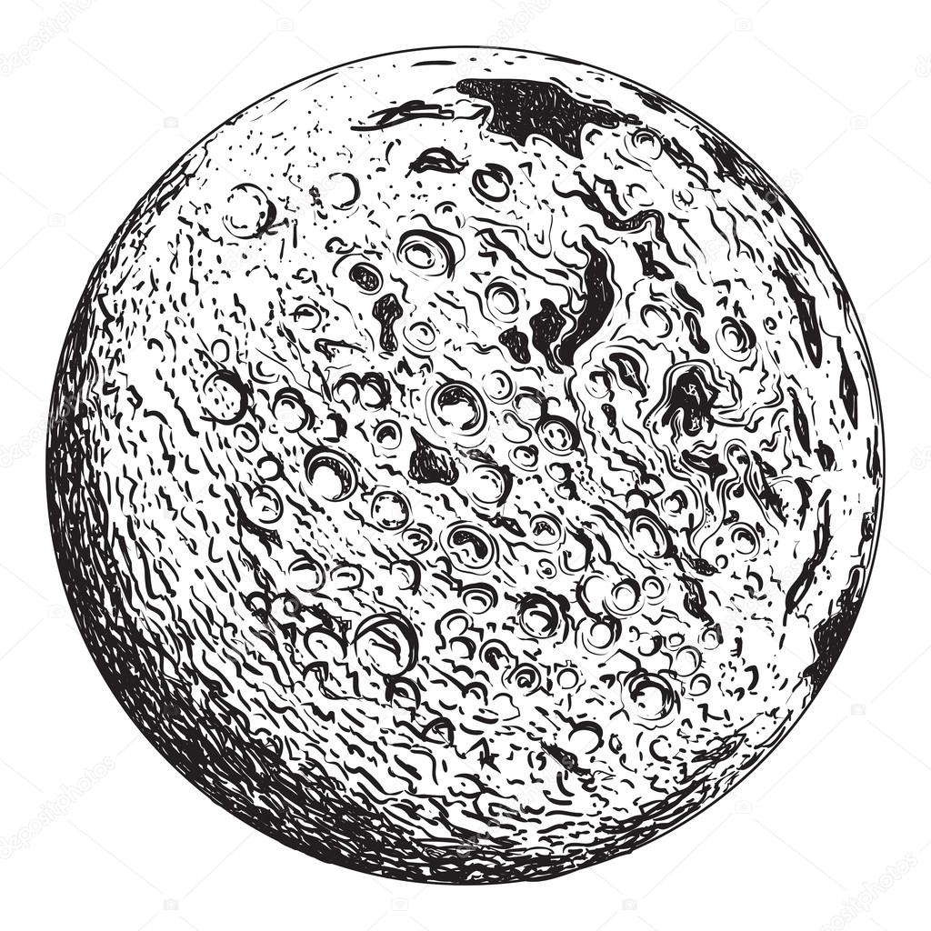 Moon illustration, Earth Moon Icon, Moon, atmosphere, monochrome, sphere png