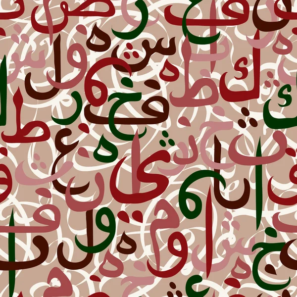 Nahtlose Musterornament arabische Kalligraphie des Textes eid mubarak Konzept für muslimische Community Festival eid al fitr (eid mubarak) — Stockvektor