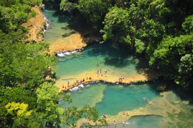 Semuc Champey, Lanquin, Guatemala, Orta Amerika