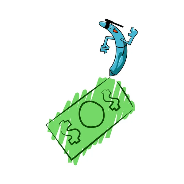 Symbole Dollar Symbole Économique Trading Forex Vecteur — Image vectorielle