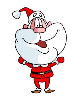 Noel Baba illüstrasyon