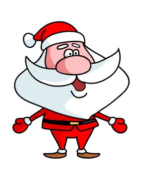 Noel Baba illüstrasyon