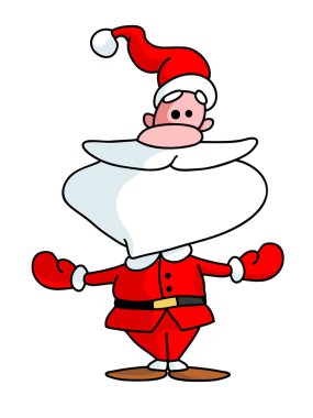 Noel Baba illüstrasyon