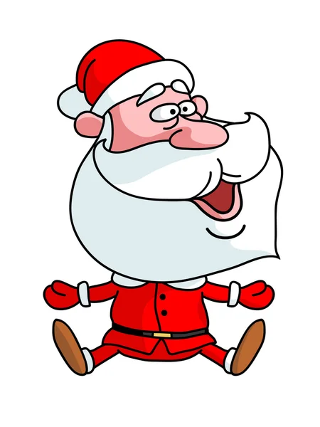Weihnachtsmann-Illustration — Stockvektor