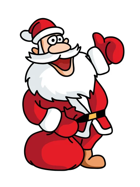 Santa claus ilustracja — Wektor stockowy