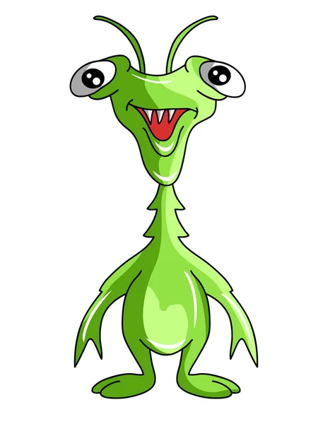 Niedliche Charaktere Cartoon Monster — Stockvektor