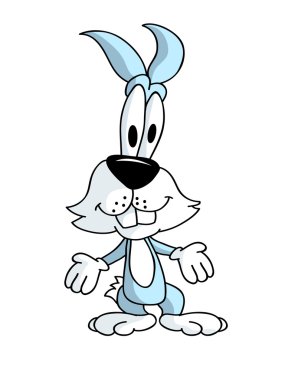 Tavşan karikatür komik