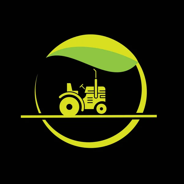 Diseño Del Logotipo Del Vector Para Agricultura Agronomía Granja Trigo — Vector de stock