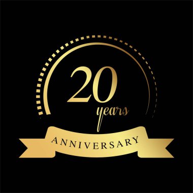 Yıl Yıldönümü Vektör Şablonu Tasarım İllüstrasyonunu Ayarla