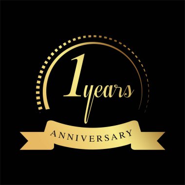 Yıl Yıldönümü Vektör Şablonu Tasarım İllüstrasyonunu Ayarla