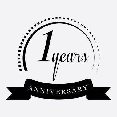 Yıl Yıldönümü Vektör Şablonu Tasarım İllüstrasyonunu Ayarla