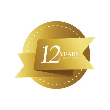 Yıl Yıldönümü Vektör Şablonu Tasarım İllüstrasyonunu Ayarla