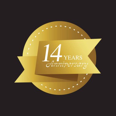 Yıl Yıldönümü Vektör Şablonu Tasarım İllüstrasyonunu Ayarla