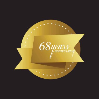 Yıl Yıldönümü Vektör Şablonu Tasarım İllüstrasyonunu Ayarla