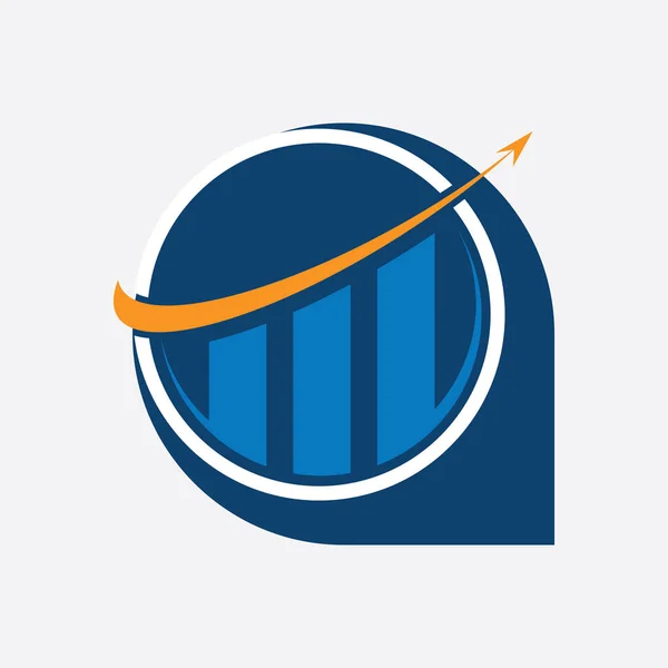 Asesores Financieros Logo Design Template Vector Icon vector, gráfico