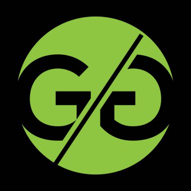 G harfi logo tasarımı. yaratıcı minimal monokrom sembolü. Evrensel zarif vektör amblemi. Birinci sınıf iş logosu. Şirket kimliği için grafiksel alfabe sembolü